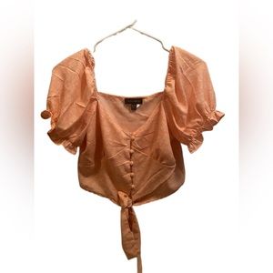 Nastygal Pink Sumer Top - Size S